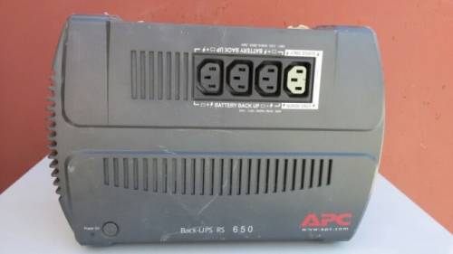 Источники бесперебойного питания APC BR650CI-RS 650VA