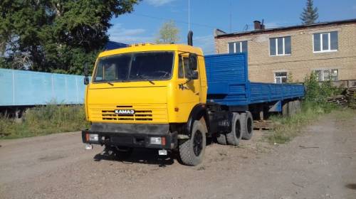 Камаз 5410 с полуприцепом