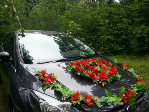 Продам свадебное украшение на машину N4
