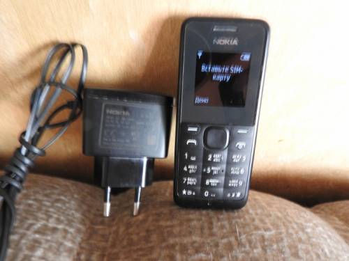 	 Сотовый; “Nokia“ модель - 105 Black
