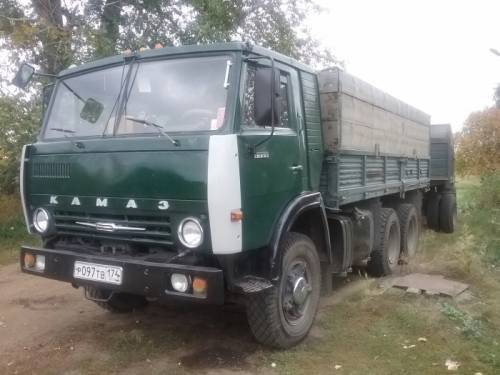 Камаз 5320 бортовой с прицепом  1991 г.в.
