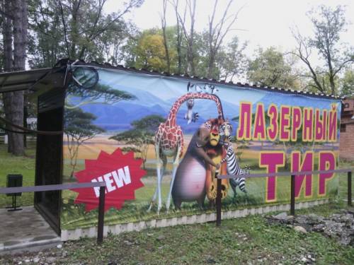 тир интерактивный лазерный