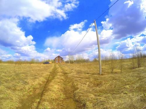 Продается половина земельного участка 25 соток в Елгозино