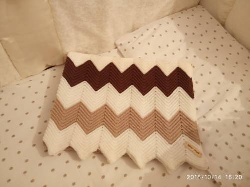 ♡Keit Hand Made♡ Вязанный пледик для малыша