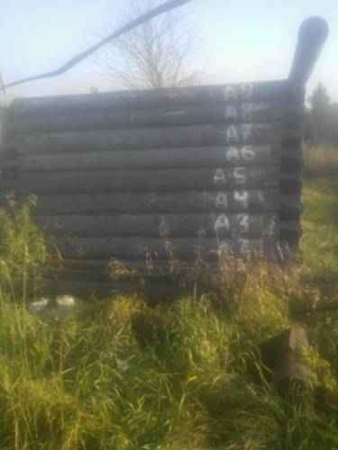 сруб для бани