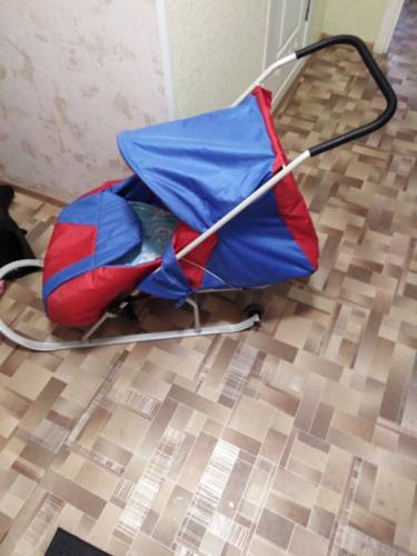 Детские зимние санки 