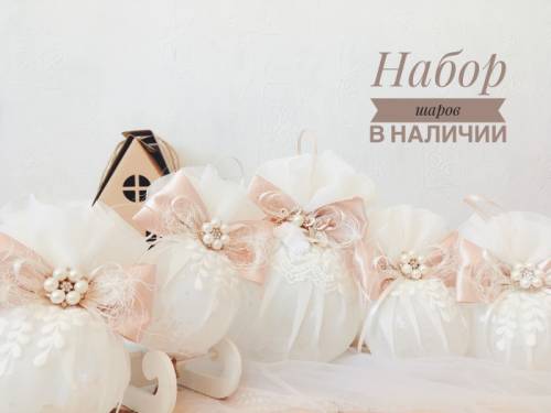 Новогодний набор шаров