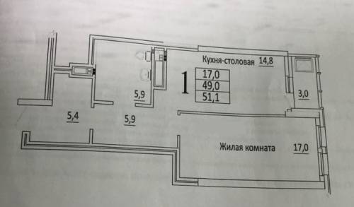 Продажа однокомнатной квартиры