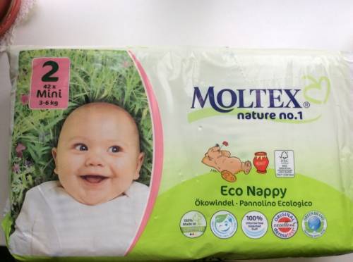 Подгузники Moltex 42шт. 3-6кг.