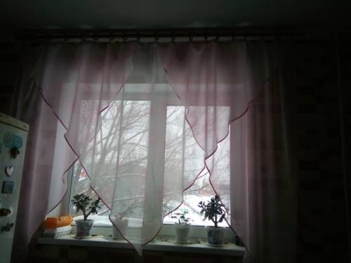 Карниз со шторой