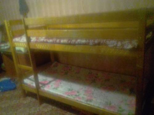 Детская двухярусная кровать 