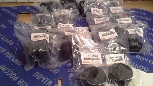 Подушки кузова Toyota lc80,100,prado 78,95,120, safari 60,61,pajero 46, surf 130