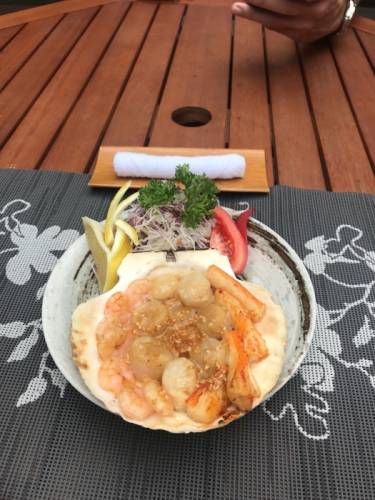 Новинка! Морские деликатесы на ракушке!