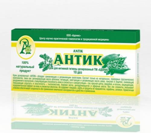 Антик.  Свечи (эрозия, миома, фибромиома, бесплодие,кольпиты, вагиниты, проктиты
