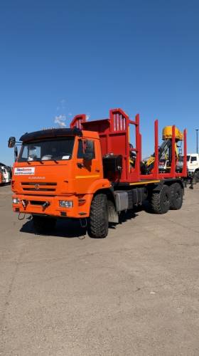 Сортиментовоз на ш КАМАЗ 43118-3011-50 с ГМУ ОМТЛ 97-04