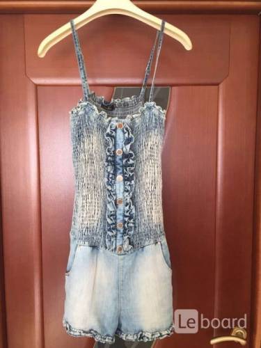 Комбинезон elisabetta franchi celyn m 46 27 б/у шорты джинсовый резинка голубой 