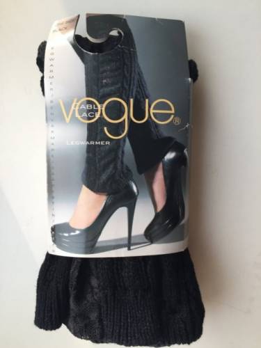 Гетры новые vogue 42 44 46 48 s m l черные вязаные кружева гипюр чулки гольфины 
