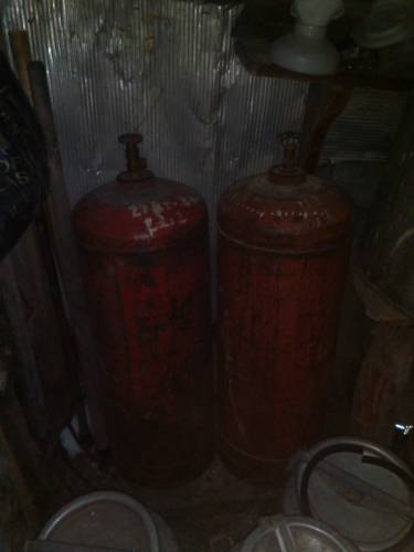 Газовые балоны пустые