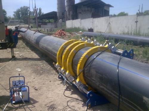 Стыковая сварка труб и электромуфтовая