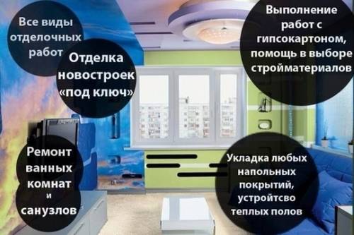 Ремонт отделка квартир 