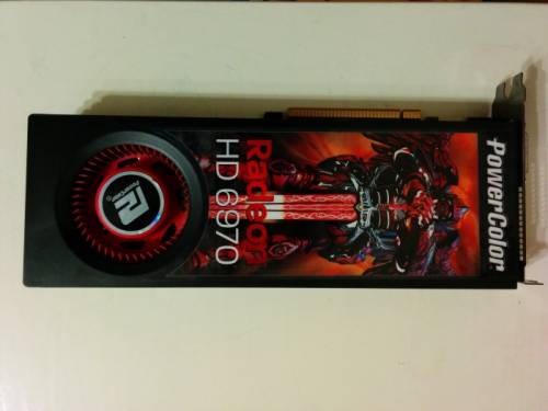 Видео карта hd radeon  powercolor 2048 MB