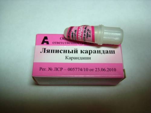 Ляписный карандаш (нитрат серебра)-тестер золота и серебра.
