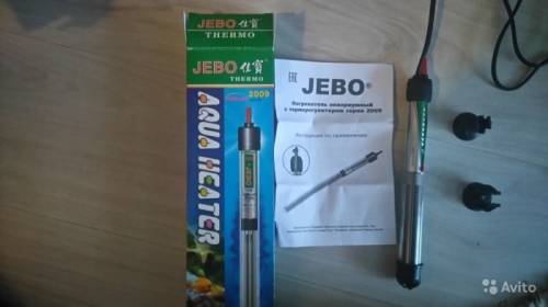 обогреватель аквариумный jebo