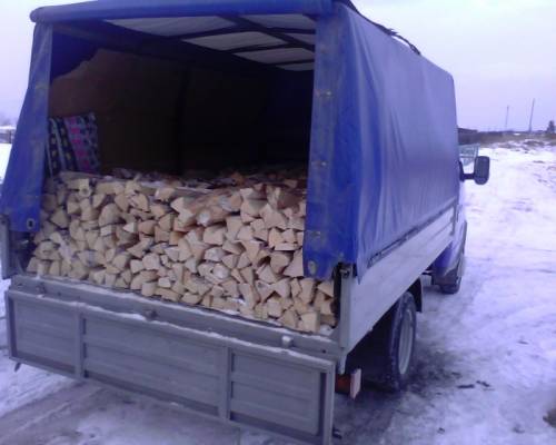 Дрова березовые колотые