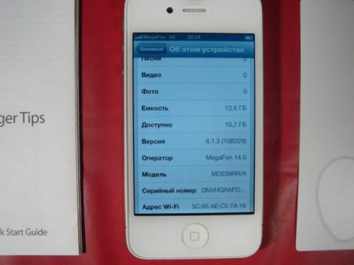 Телефон Ipone 4s