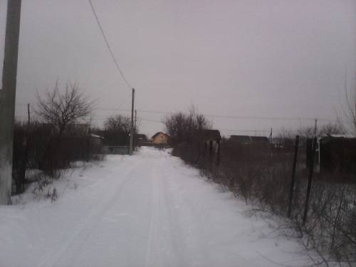 Прекрасный участок с садом