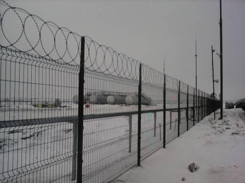 установка колючей проволоки “ЕГОЗА“