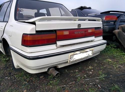  Крепление багажника на Honda Civic EF2 D15B