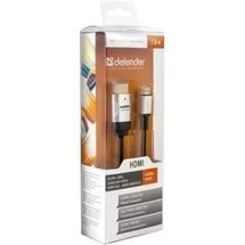 Defender Кабель hdmi (M) - micro hdmi (M) pro 1.8m, стандарт 1.4 или ниже, бески