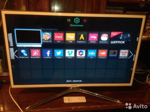 белый 3d smart samsung 81cм wi-fi dvb-t2-s2 400гц full hd