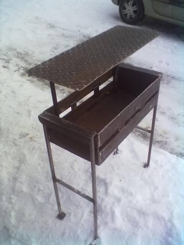 Мангал из стали 5 мм