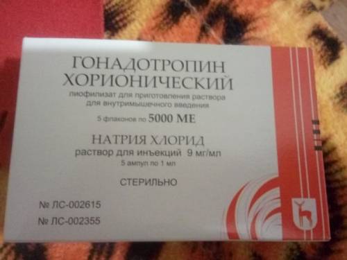 укол хгч 5000