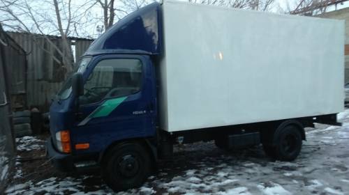 перевезу груз,по городу и одласти. Автомобиль Хюндай HD-65, грузоподьемность 4-т