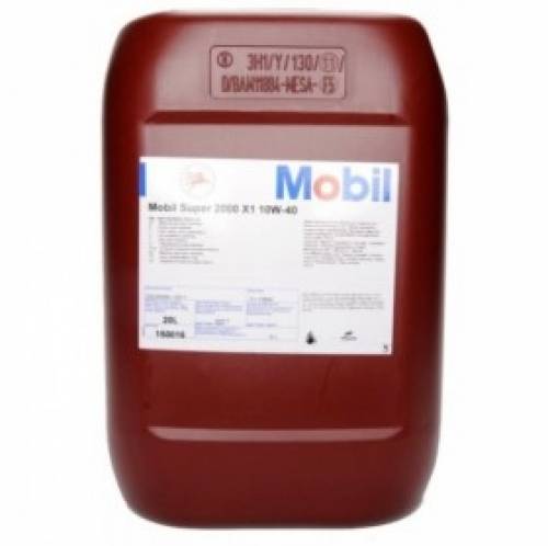 Масло моторное mobil super 2000 10w40 20л