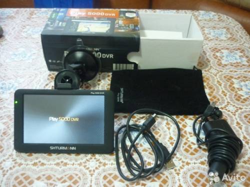Навигатор  регистратор shturmann play 5000dvr
