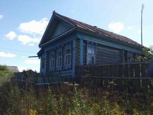 деревянный дом в д. черновское вачский район