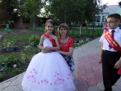 выпускное платье в детский садик 