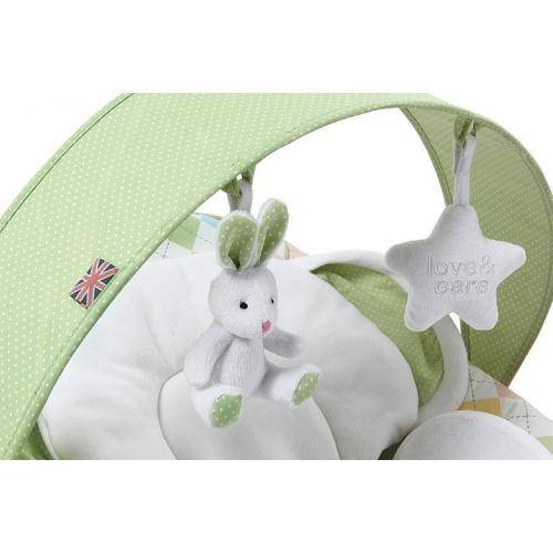 продается укачивающий центрHappy Baby Dinky Green