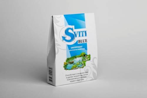 Биопрепарат для очистки водоемов Sviti Blue 100гр