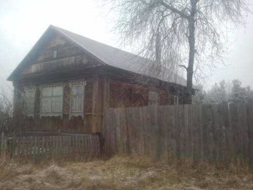 деревянный теплый дом