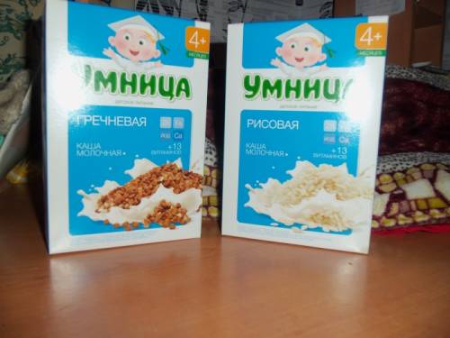 Каши для детей