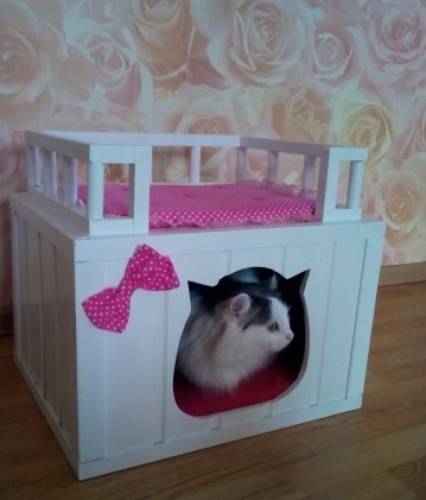 Домик для кошки
