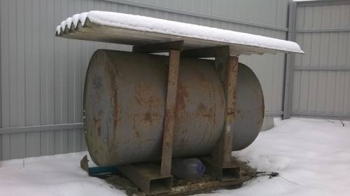 Продаю емкость, цистерну, бак, Бочку 0,63м3 