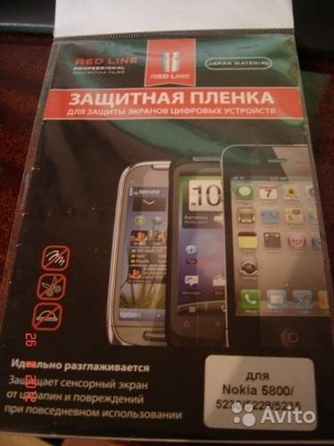 Защитная пленка для телефона Nokia 5800/5230/5228