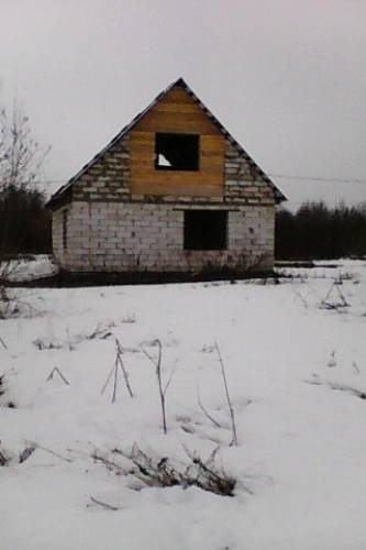 Продается недостроенный дом