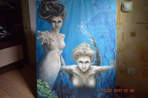  Авторская картина, маслом.